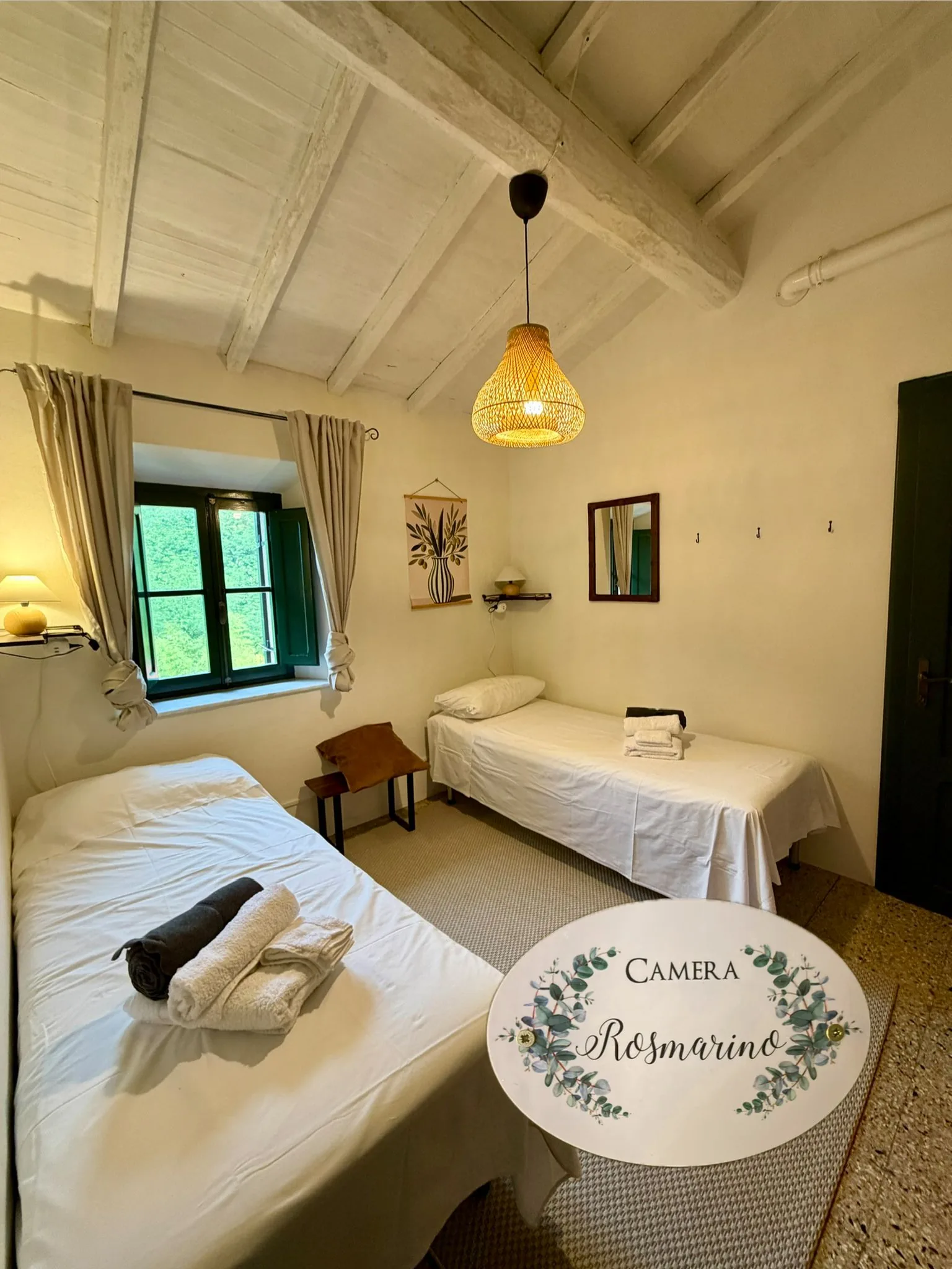 Schlafzimmer Rosmarino – Gesamtansicht